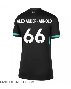 Liverpool Alexander-Arnold #66 Tricou Fotbal Replică 2024-25 Femei Deplasare